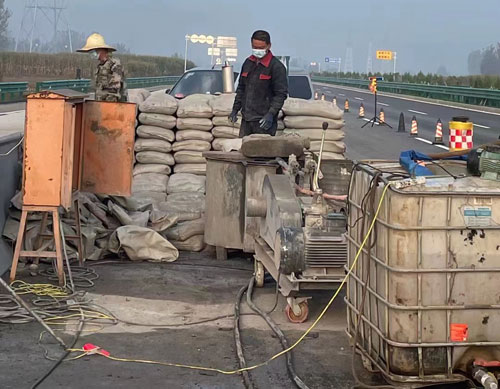 黄冈高速公路高压注浆